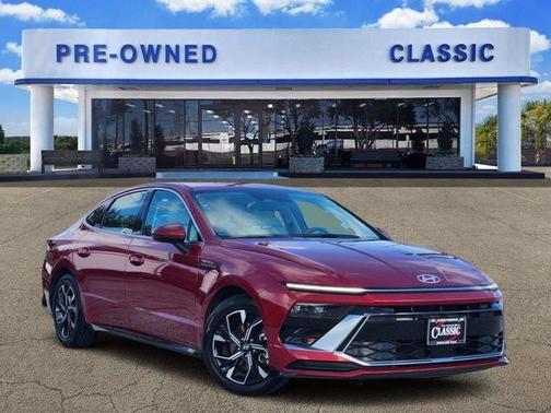 Red 2025 Hyundai SONATA SEL