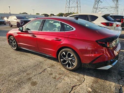 Red 2025 Hyundai SONATA SEL