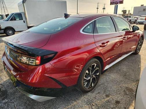 Red 2025 Hyundai SONATA SEL