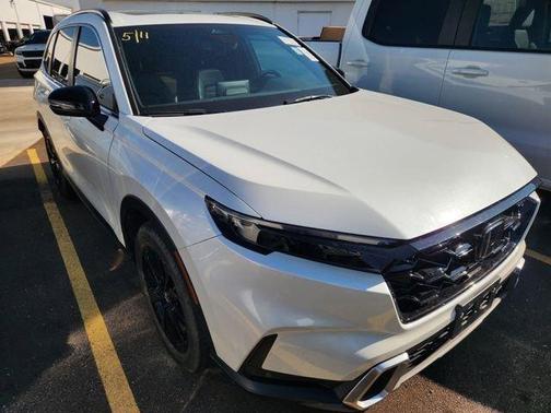 Platinum White Pearl 2024 Honda CR-V Hybrid Sport Touring