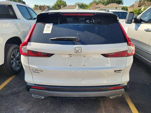 Platinum White Pearl 2024 Honda CR-V Hybrid Sport Touring