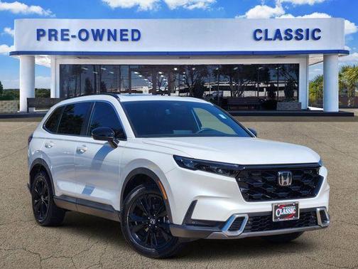 Platinum White Pearl 2024 Honda CR-V Hybrid Sport Touring