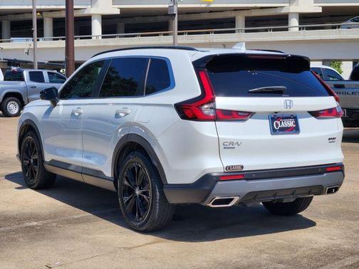 Platinum White Pearl 2024 Honda CR-V Hybrid Sport Touring