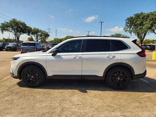 Platinum White Pearl 2024 Honda CR-V Hybrid Sport Touring