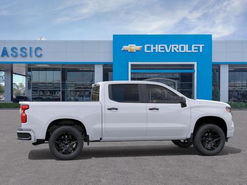 White 2026 Chevrolet Silverado 1500 Custom