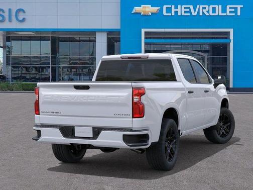 White 2026 Chevrolet Silverado 1500 Custom