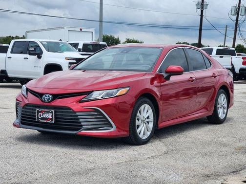 Red 2024 Toyota Camry LE