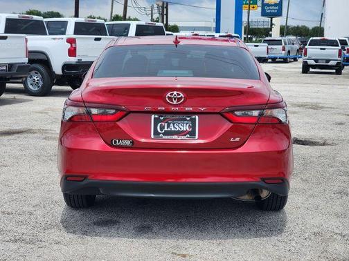 Red 2024 Toyota Camry LE