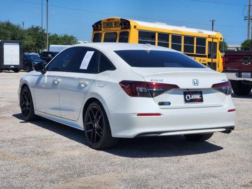 Platinum White Pearl 2025 Honda Civic Sport