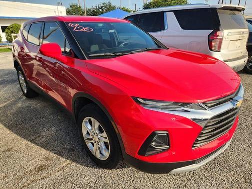 Red 2020 Chevrolet Blazer 1LT