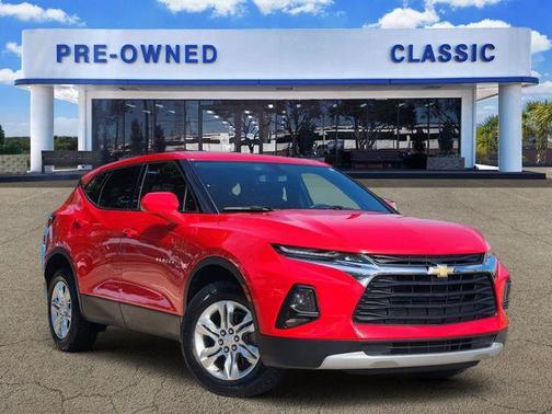 Red 2020 Chevrolet Blazer 1LT