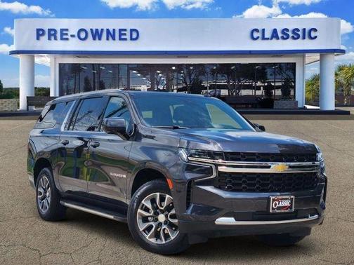 Dark Ash Metallic 2024 Chevrolet Suburban LS