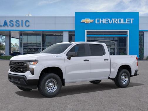 White 2026 Chevrolet Silverado 1500 WT