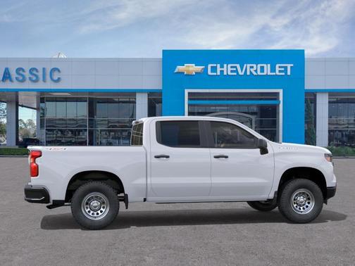 White 2026 Chevrolet Silverado 1500 WT