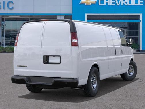 White 2026 Chevrolet Express 3500 Work Van