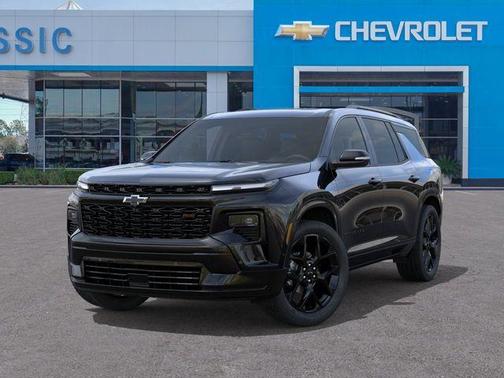 Black 2026 Chevrolet Traverse RS