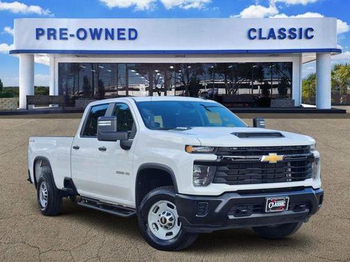 Summit White 2025 Chevrolet Silverado 2500 WT