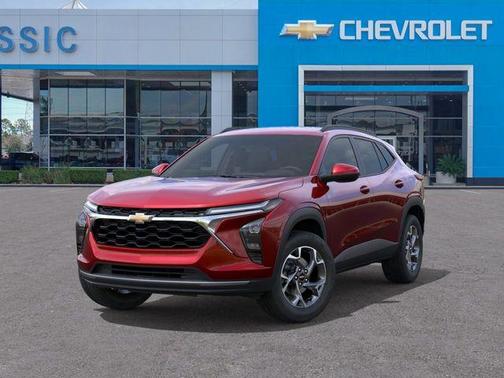 Red 2026 Chevrolet Trax LT