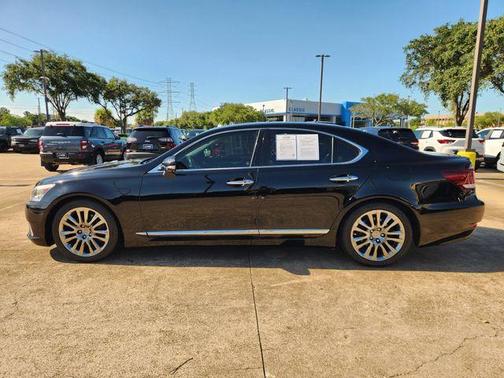 Obsidian Black 2017 Lexus LS 460 Base
