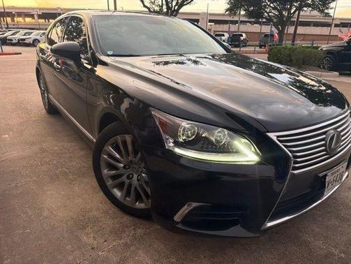 Obsidian Black 2017 Lexus LS 460 Base
