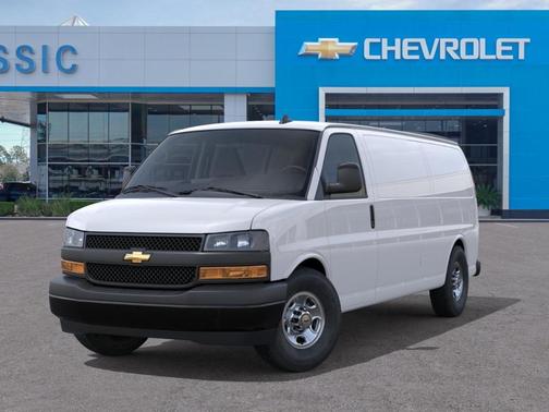 White 2025 Chevrolet Express 2500 Work Van