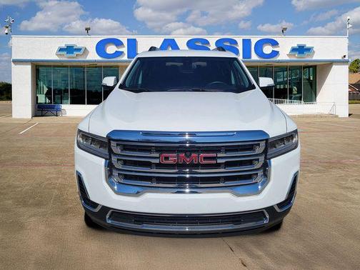 Summit White 2023 GMC Acadia SLE