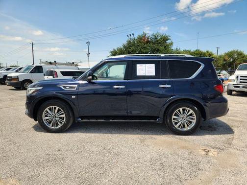 Hermosa Blue 2018 INFINITI QX80 Base