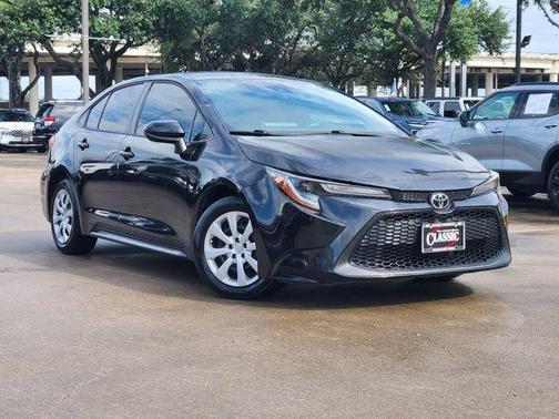 Black Sand Pearl 2020 Toyota Corolla LE
