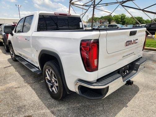 White Frost Tri-Coat 2024 GMC Sierra 1500 SLT