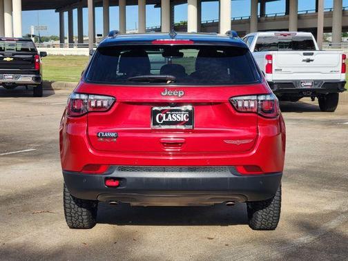 Red 2025 Jeep Compass Trailhawk
