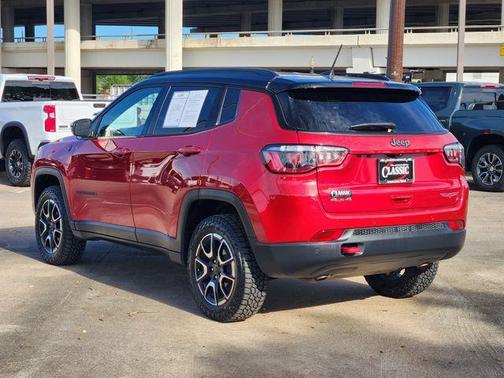 Red 2025 Jeep Compass Trailhawk