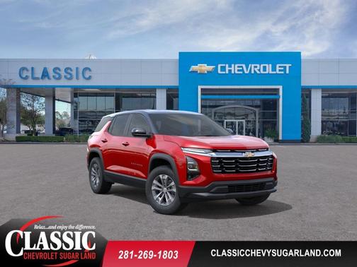 Red 2026 Chevrolet Equinox LT