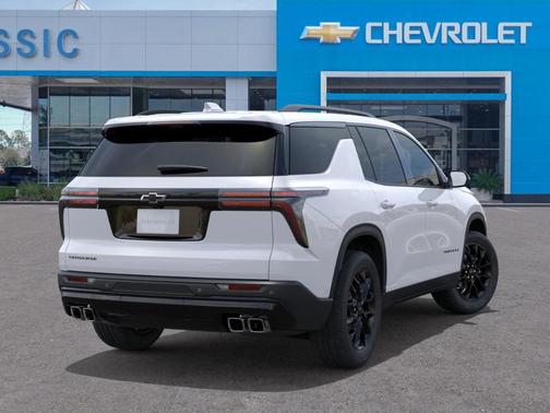 White 2026 Chevrolet Traverse LT