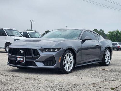 Gray Metallic 2024 Ford Mustang GT Premium