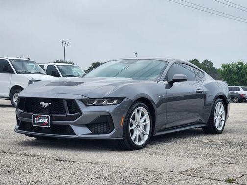 Gray Metallic 2024 Ford Mustang GT Premium