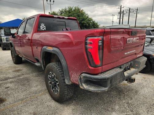 Volcanic Red 2024 GMC Sierra 2500 AT4X