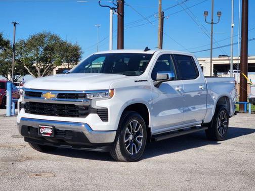 Summit White 2023 Chevrolet Silverado 1500 LT
