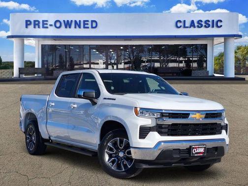 Summit White 2023 Chevrolet Silverado 1500 LT