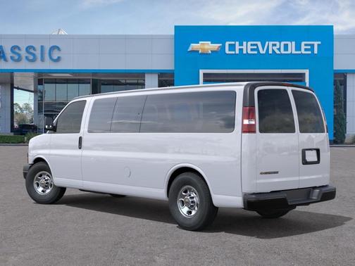 White 2026 Chevrolet Express 3500 LS