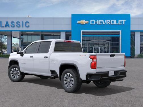 White 2026 Chevrolet Silverado 2500 Custom