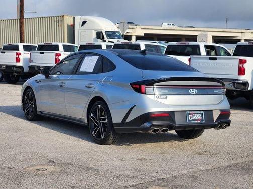 Silver 2024 Hyundai SONATA N Line