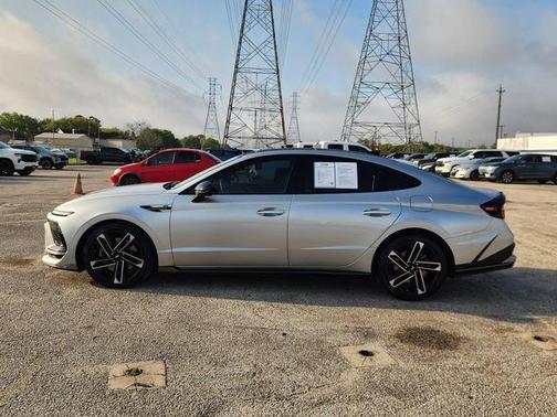 Silver 2024 Hyundai SONATA N Line