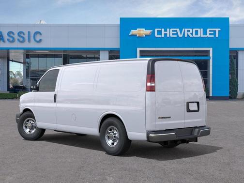 White 2026 Chevrolet Express 2500 Work Van