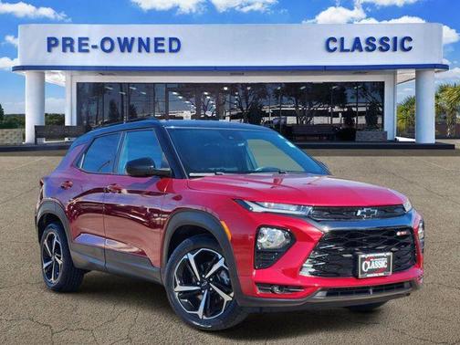 Scarlet Red Metallic 2021 Chevrolet Trailblazer RS