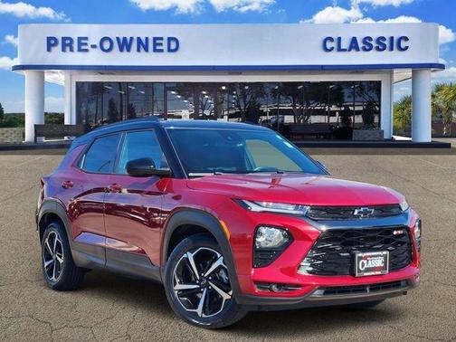 Scarlet Red Metallic 2021 Chevrolet Trailblazer RS