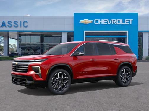 Red 2026 Chevrolet Traverse High Country