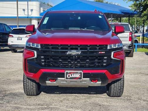 Radiant Red 2023 Chevrolet Tahoe Z71