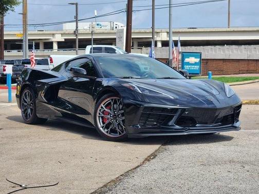 Black 2024 Chevrolet Corvette Stingray w/3LT