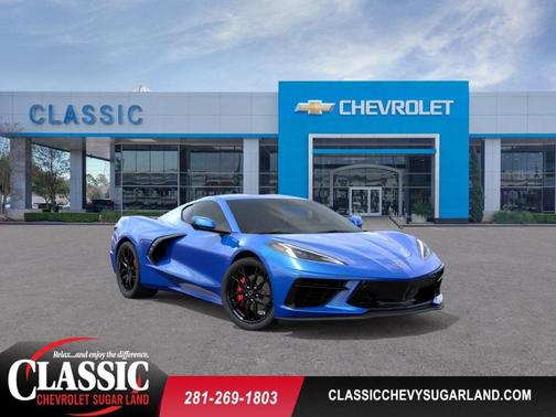 Blue 2026 Chevrolet Corvette Stingray w/2LT