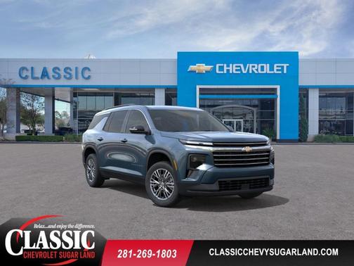 Blue 2026 Chevrolet Traverse LT